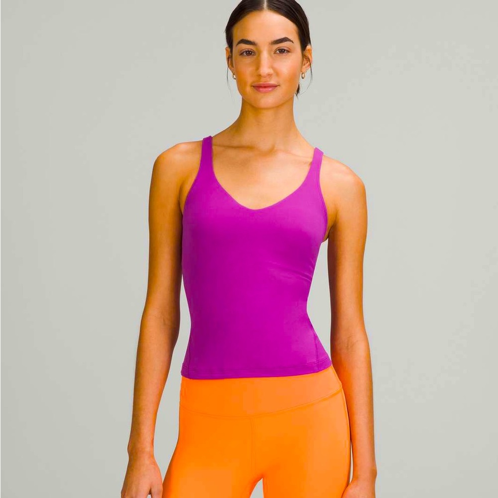 Lululemon Align Tank Top Size 8 in Vivid Plum